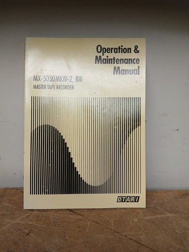 Otari mx5050 mk4 b111 - mx5050, mk
