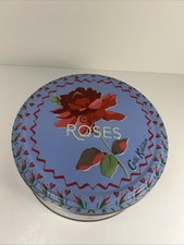 Cadbury Cath Kidston Roses Storage / Cake Tin - Large 23cm Diameter - 10cm Tall