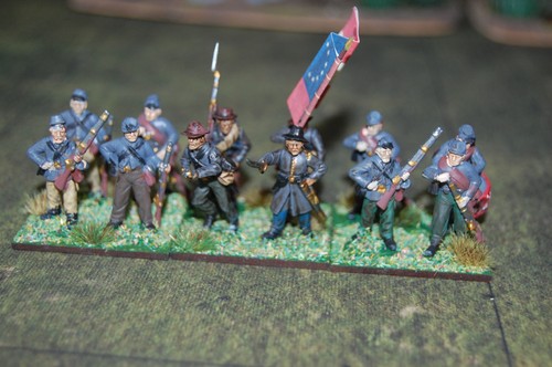28mm plastic confederate acw - ,