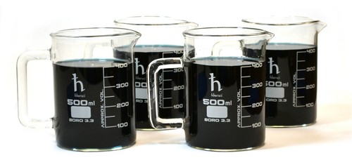 Beaker mugs laboratory - beaker, mugs,