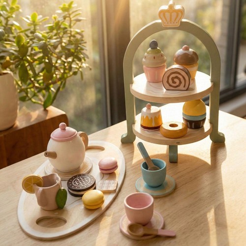 Interactive tea set with - interactive,