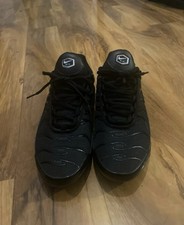 Nike TNS Black Running Shoes Size 8.5