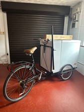 Traditional ice cream bike/food bike British made by Cargo Bike Co