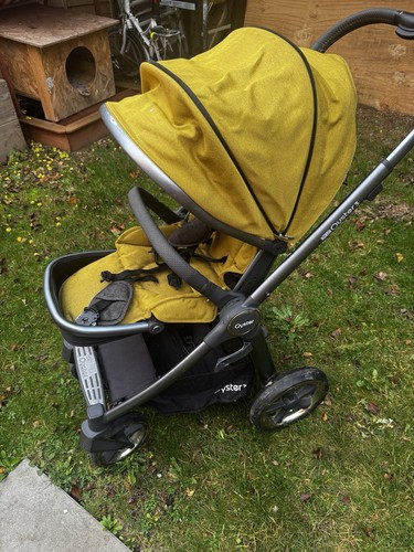 Oyster yellow pushchair - 3,
