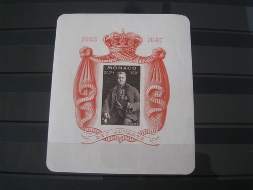 Monaco mnh 1947 louis ii - monaco,