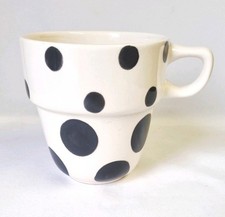 M&S White With Black Spots