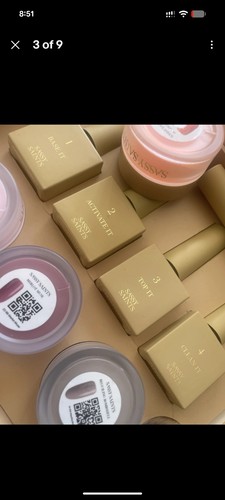 Sassy saints nail dip - nail, powder