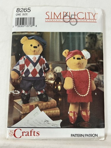 Vintage simplicity 8265 - simplicity, teddy