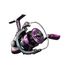 Rotating Fishing Reel Long Cast Metal Spool Lightweight Freshwater Use