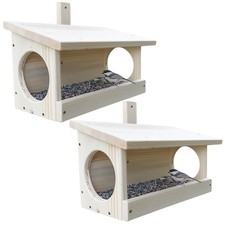 2 x Bird Feeding Table Wooden
