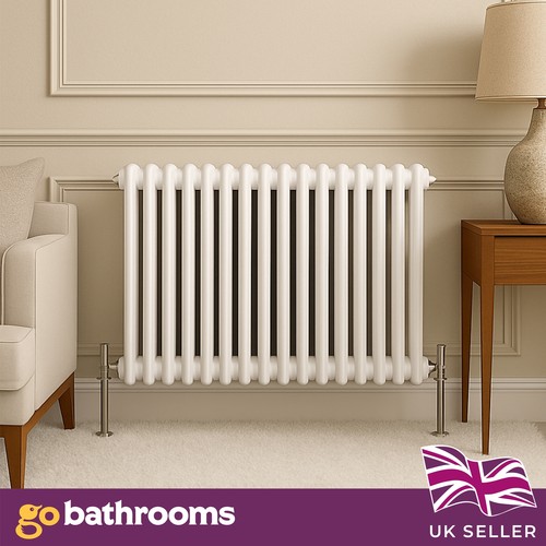 White double radiator - double,