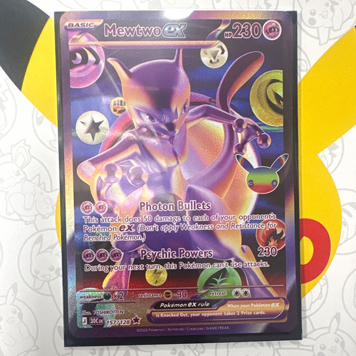 Mewtwo 157 128 rare - 157/128, full