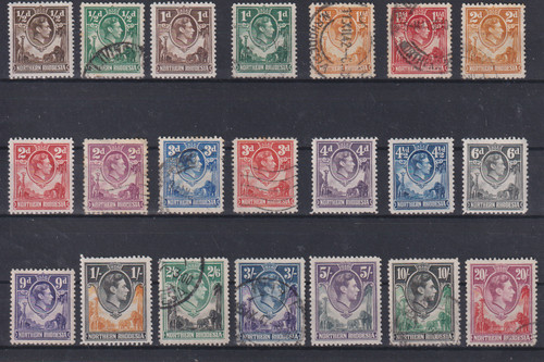 Northern rhodesia 1938 - ,,