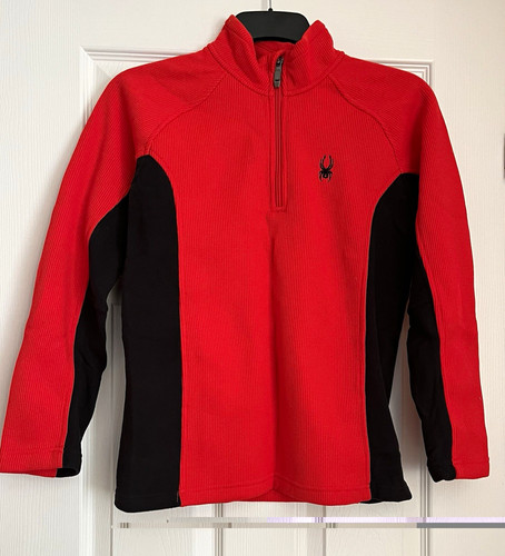 Spyder boys zip mock - l, 1/4