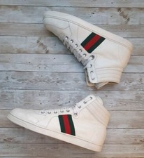 GUCCI WHITE HIGHTOP MENS
