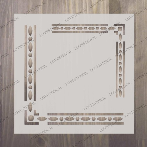 Border corner stencils - border,