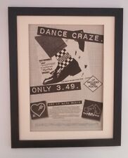 MADNESS*SPECIALS*Dance Craze*HMV*1981*ORIGINAL*POSTER*AD*FRAMED*FAST WORLD SHIP