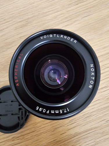Voigtlander 5mm 0 - 17.5mm, f/0.95