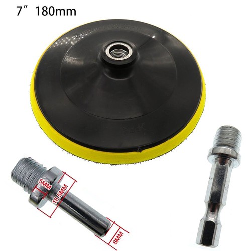 180mm hook loop backing - &, pad