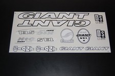 Giant XTC SE1 Stickers  White