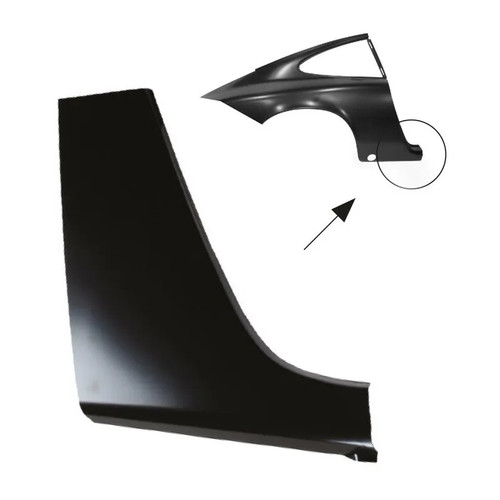Rear quarter panel lower - rear,