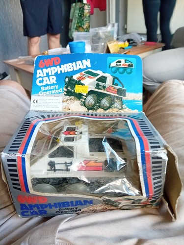 Vintage 6wd amphibian car - amphibian,