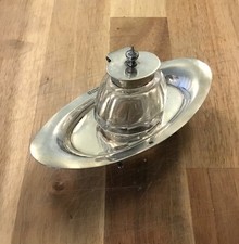 Sterling Silver Lidded Glass