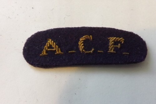 Military cloth bullion badge - military, cloth/bullion