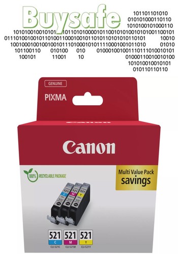 Canon original 521 multipack - original,
