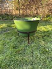 Huge Enamelled Bucket 