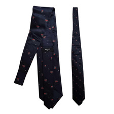 Rare Vintage Welsh Rugby Tie for Men Collectible Rugby Union Memorabilia