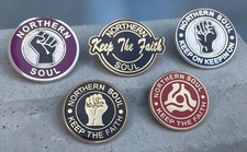 NORTHERN SOUL BADGE - 5 BADGE