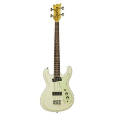 Aria Pro II DMB-206 VW Retro Classic Short Scale Bass Guitar Vintage White