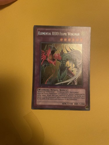Yugioh elemental hero - elemental, flame
