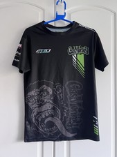 Gas Monkey Garage FHO Racing Rare 2022 Isle Of Man TT Moto Race T-shirt S Small