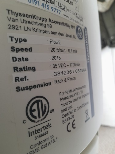 Thyssenkrupp flow stair lift - 2,