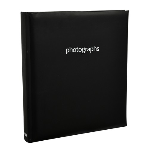 Black large memo slip case - black,