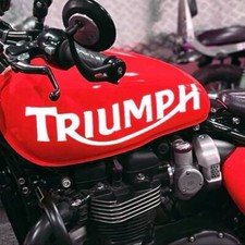 2PCS Motorcycle Triumph Bobber