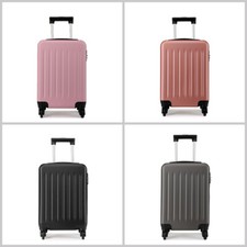 Small 4 Wheels Hard Shell ABS Suitcase Cabin Hand Luggage Carry-On Travel Case