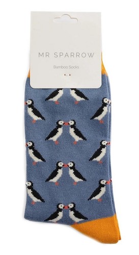 Sparrow puffin socks - puffin, mens