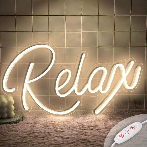 Relax neon sign - sign, led