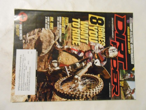 August 2011 dirt rider - august,