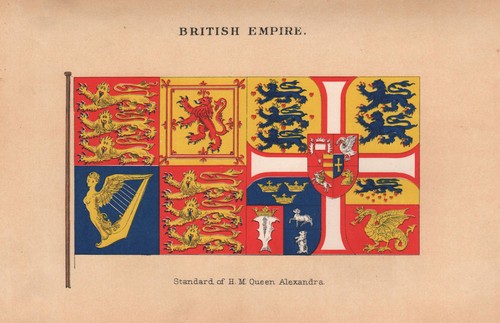British empire flags - british, flags.
