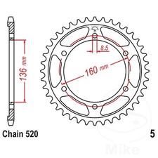 JT Rear Sprocket 41 Tooth 520