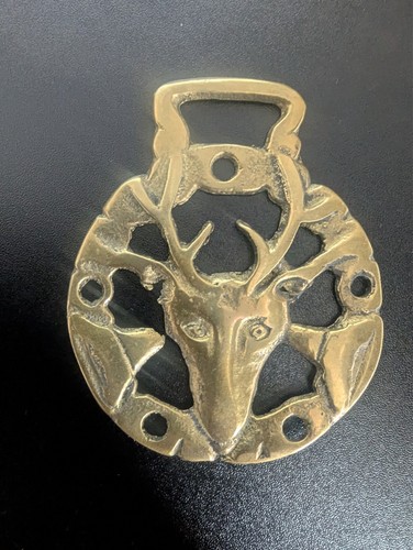 Vintage stag head with antlers - stag,