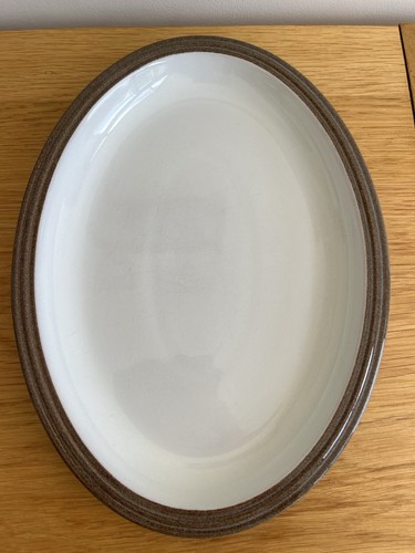 Denby greystone steak plate - greystone,