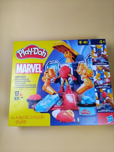 Play doh marvel iron - iron, armor