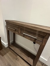 Rustic Wooden Console table