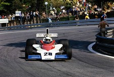 Mark Donohue Penske PC1 Ford Spanish GP at Montju�c April 27 1975 - Old Photo 2