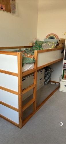 Ikea kura bunk bed reversible - bed,